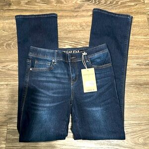 American star women’s bootcut jeans size 6